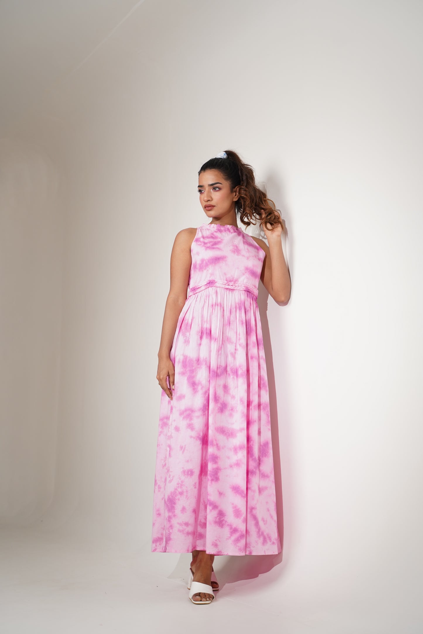 Playful Pink Bubble Dress for Summer Parties