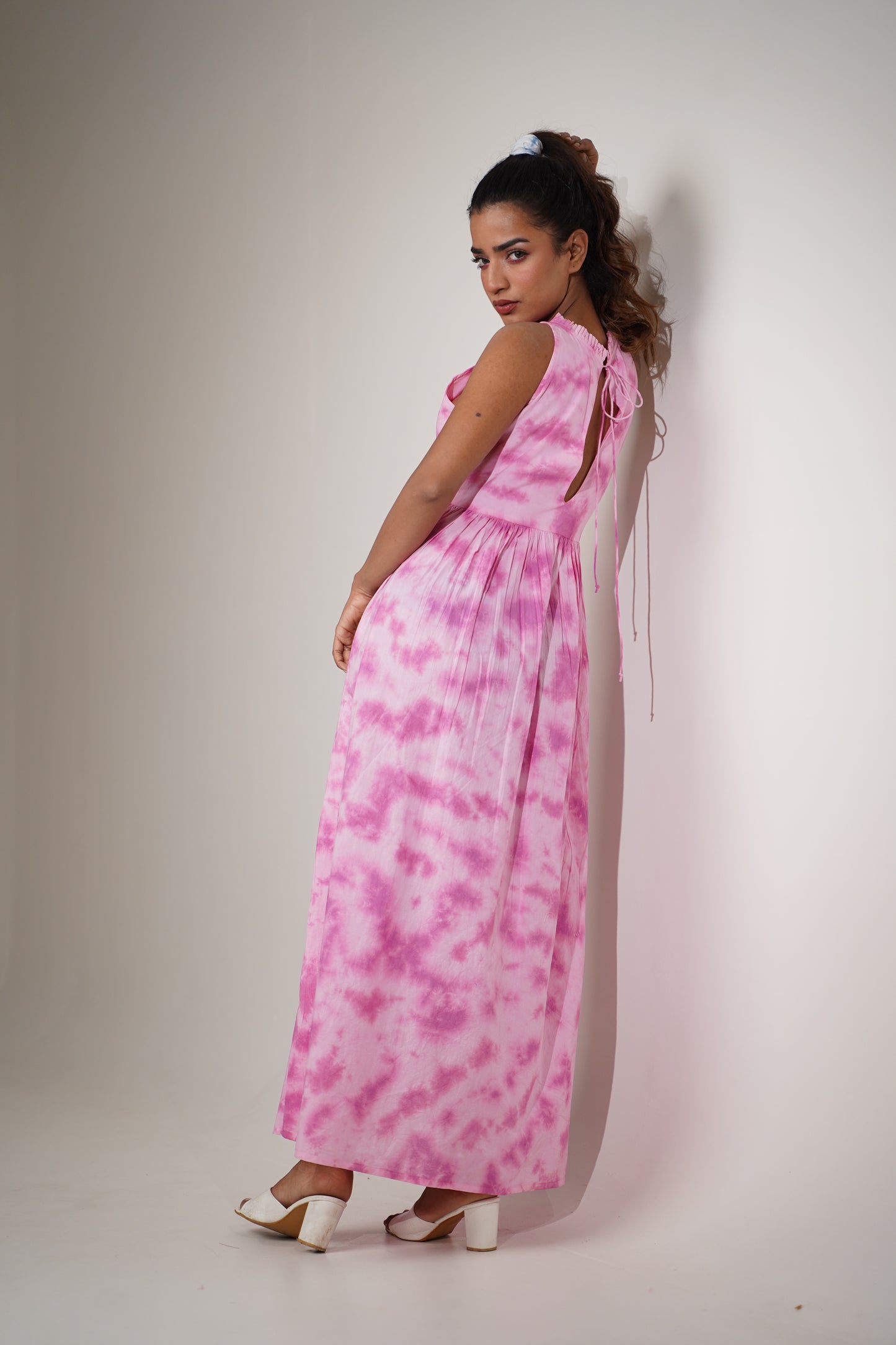 Playful Pink Bubble Dress for Summer Parties